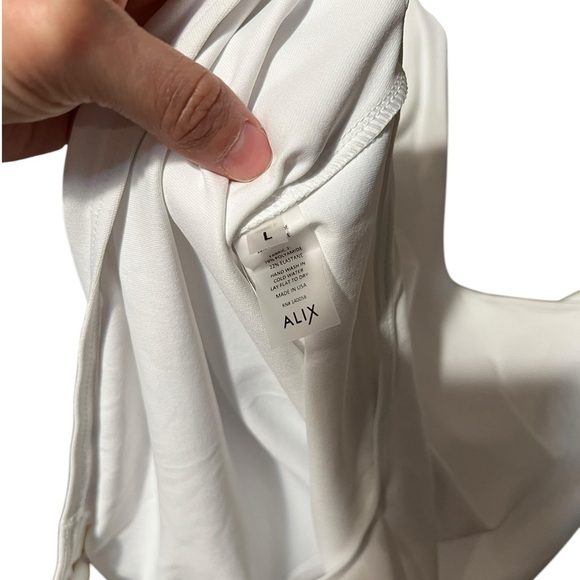 ALIX NYC Gracie Asymmetric Strap Bodysuit - Picture 6 of 7